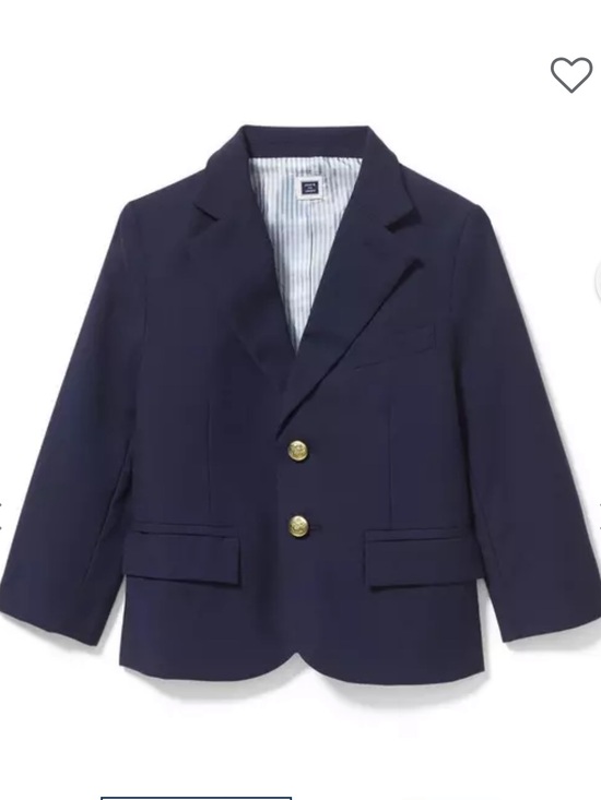 Janie and Jack Other - Janie and Jack Boy Maritime The Classic Blazer Navy Size 5 NWOT preppy holiday